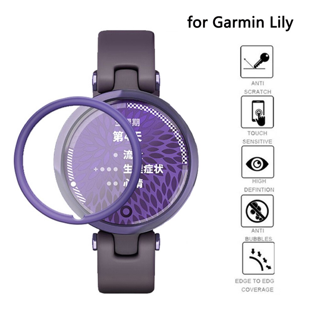 Miếng dán bảo vệ màn hình chống nước dành cho đồng hồ thông minh Garmin Lily