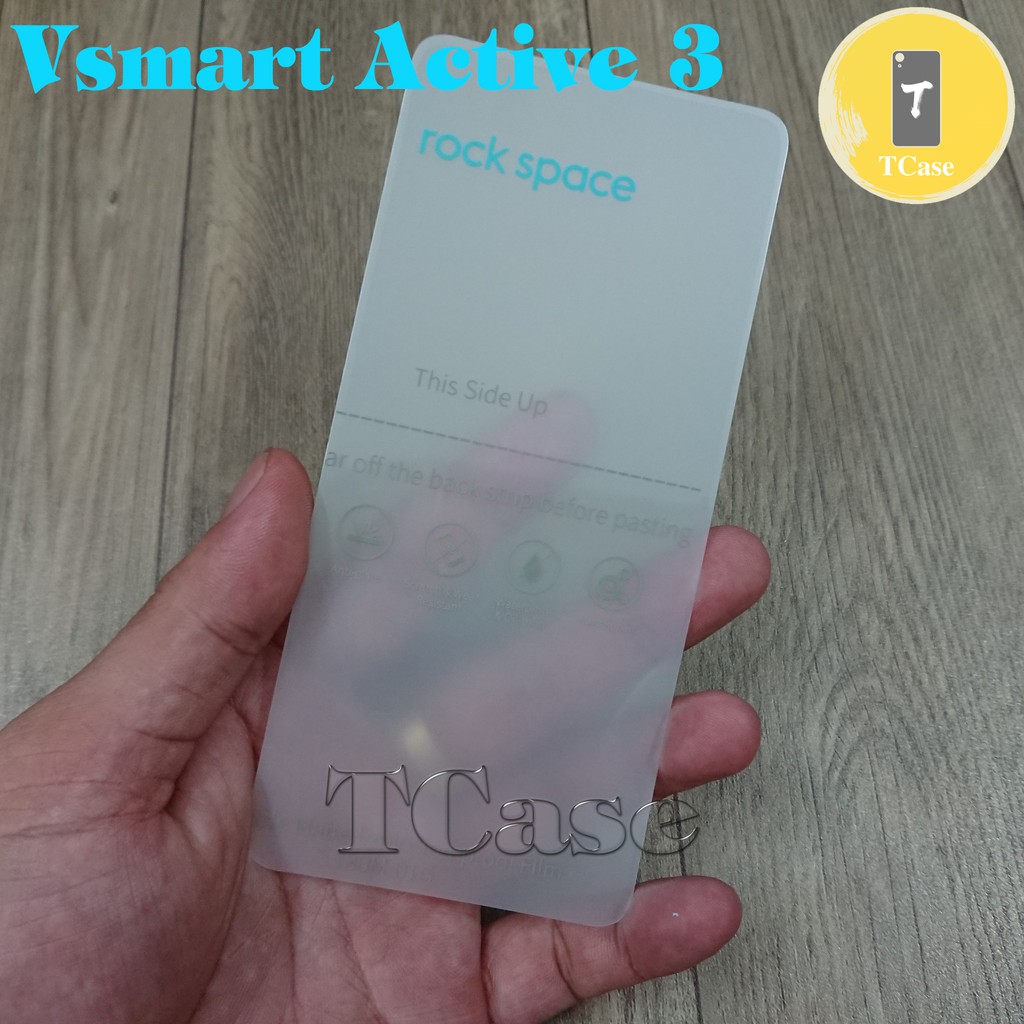 Dán PPF dành cho Vsmart Active 3 - MIếng Dán PPF Rock Space Chống Vân Tay