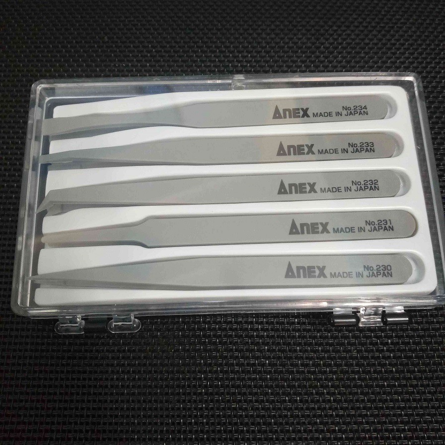 Bộ nhíp bằng nhựa Anex Nhật Bản No.230-5S