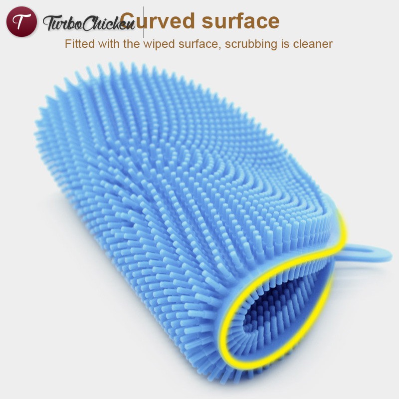 Miếng Rửa Chén Đa Năng Bằng Silicon