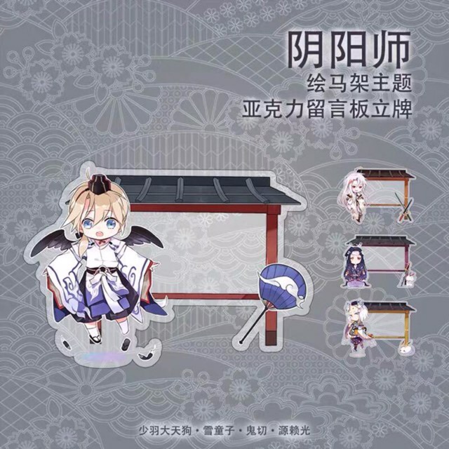 Standee, set đồ Âm dương sư