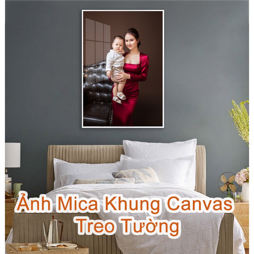 ANH MICA KHUNG CANVAS CAO CẤP GIÁ XƯỞNG GỒM KHUNG