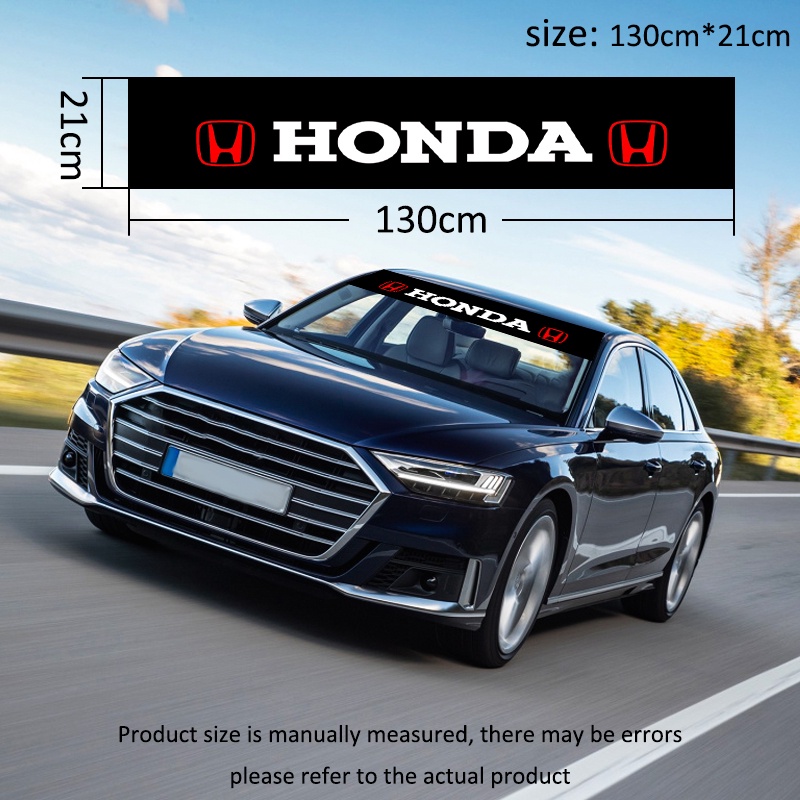 Đề Can Dán Kính Chắn Gió Trước Sau Chống Nước Cho Honda Civic Jazz City CRV Accord BRV HRV