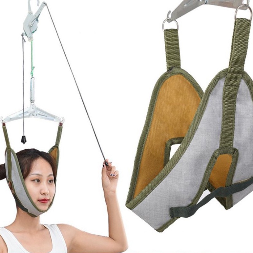 Dụng Cụ Kéo Giãn Cột Sống Cổ - Đai Treo Cổ Tại Nhà