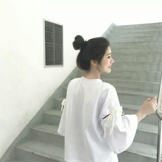 [ Order ] áo phông ulzzang tay buộc