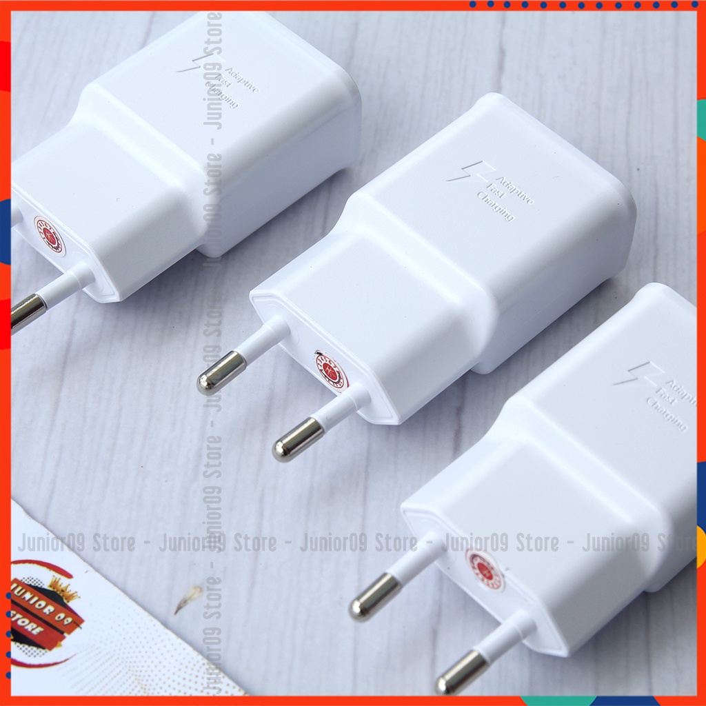 Bộ Sạc SAMSUNG S10 Cao Cấp Chính Hãng JUNIOR09 STORE gồm Củ sạc nhanh và cáp sạc micro, type-c cho điện thoại Android