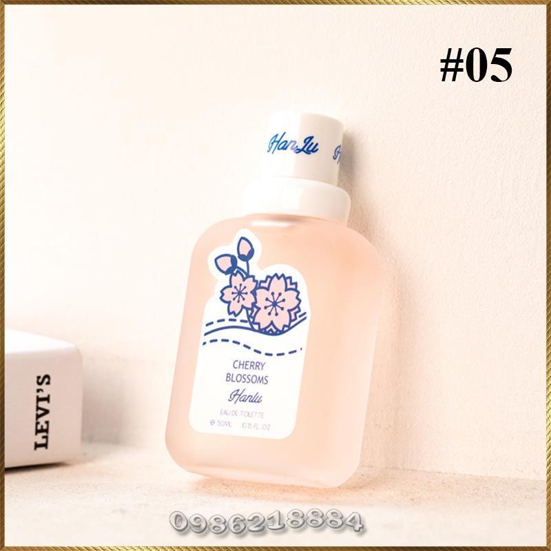 Nước hoa xịt thơm body Hanlu Jeam Miss 50ml hương nhẹ nhàng tươi mát tự nhiên H7659