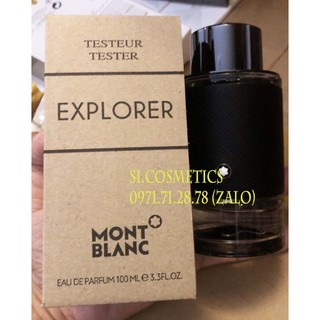 [Mã COSBAUH3 giảm 8% đơn 300K] [ Tester ] Nước hoa Nam Mont blanc Explorer 100ml