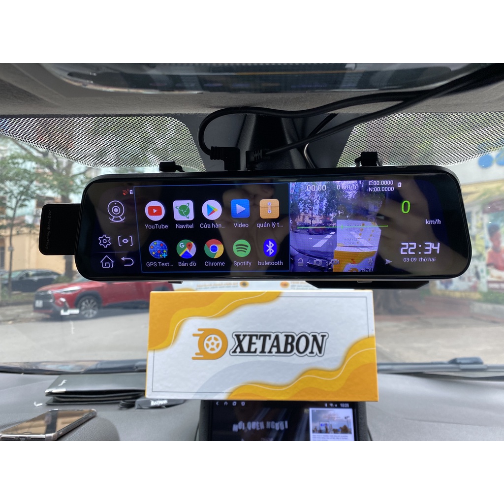 CAM HÀNH TRÌNH ANDROID THÔNG MINH D10 XETABON