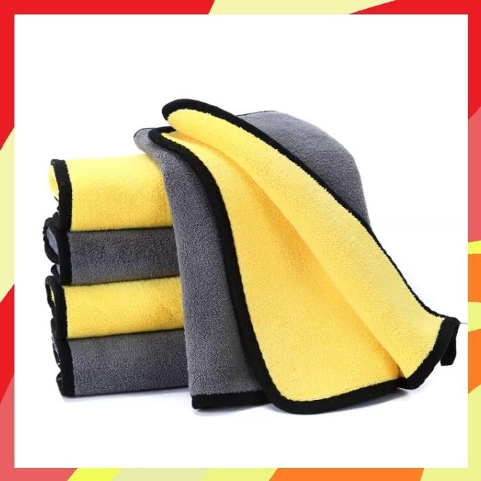 Khăn lau chuyên dụng MICROFIBER 2 mặt dành cho xe hơi