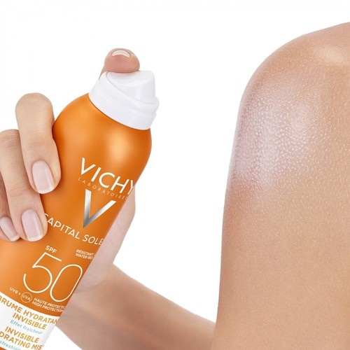 Xịt chống nắng toàn thân Vichy Captial Soleil SPF50 200ml