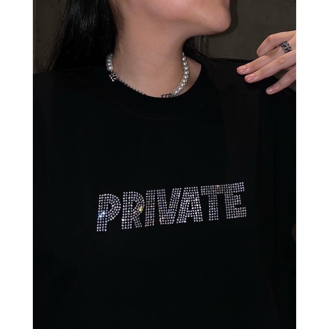 [CHÍNH HÃNG MENTALBOSS] Áo khoác hoodie sweater unisex đính đá Private Black Mentalboss