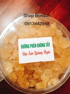Đường phèn vàng không tẩy (đặc sản Quảng Ngãi )