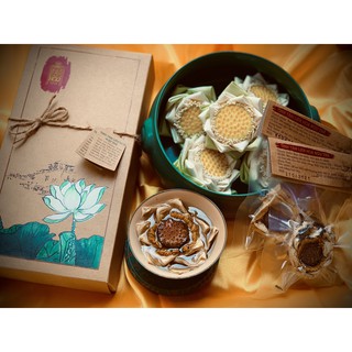 Trà ướp hoa sen Tịnh Tâm xứ Huế - (sấy thăng hoa). Dưỡng tâm an thần, ngon giấc.