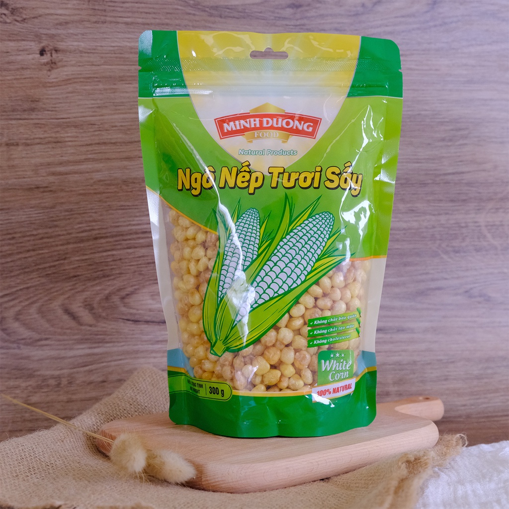 Ngô Nếp Tươi Sấy MINH DƯƠNG FOOD Chính Hãng