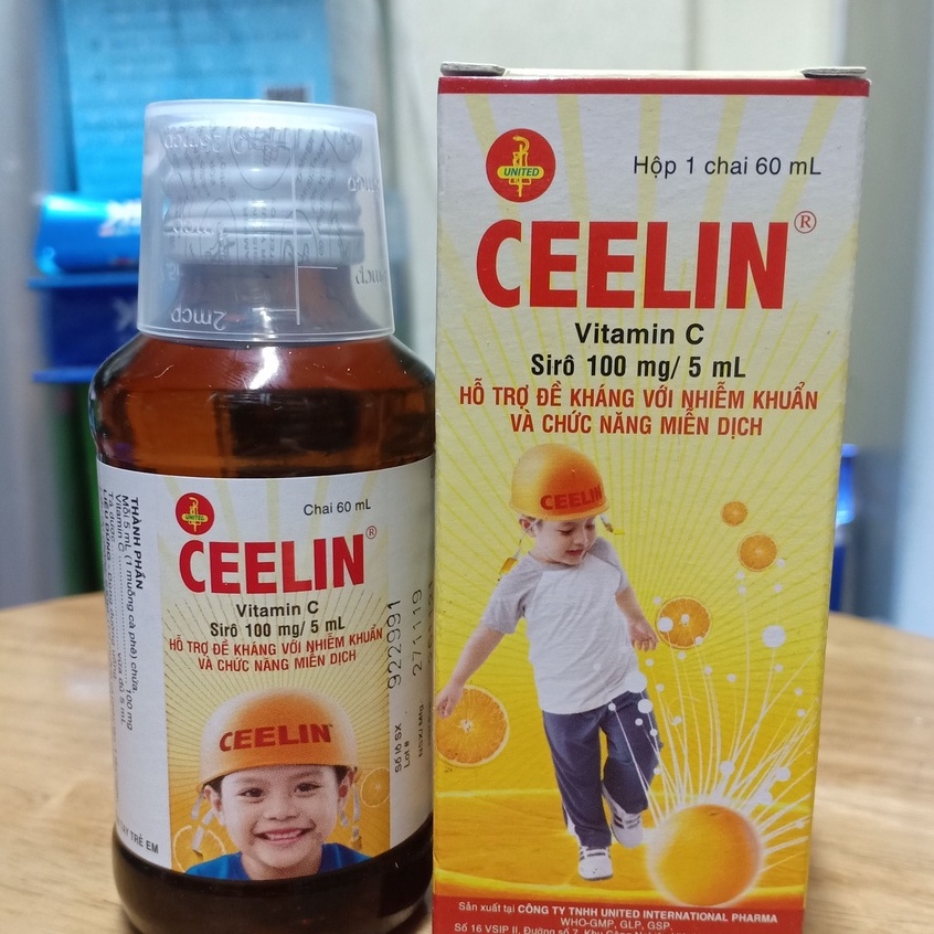 Siro CEELIN tăng sức đề kháng, tăng miễn dịch cho trẻ sơ sinh và trẻ em
