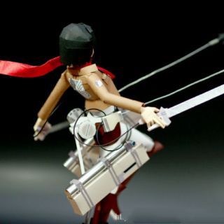 Mô hình giấy anime [Attack on Titan] Mikasa Ackerman