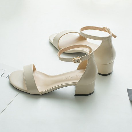 Sandal nữ gót vuông 4cm cao cấp