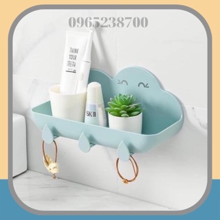 Kệ nhựa dán tường hình đám mây
