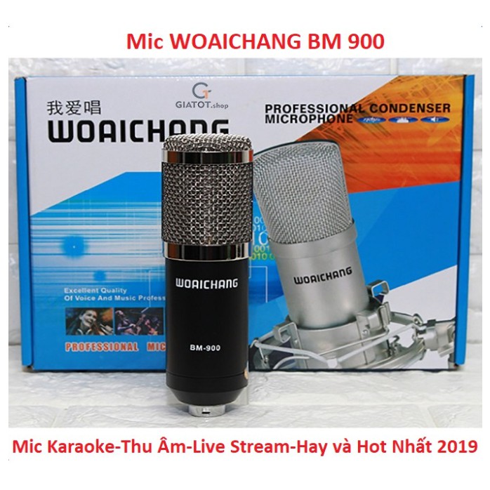 Combo Mixer Yamaha F4 Bluetooth, Micro Thu Âm Chuyên Nghiệp Bm 900, Chuyên Karaoke Online, Thu Âm, Trọn Bộ Live Stream