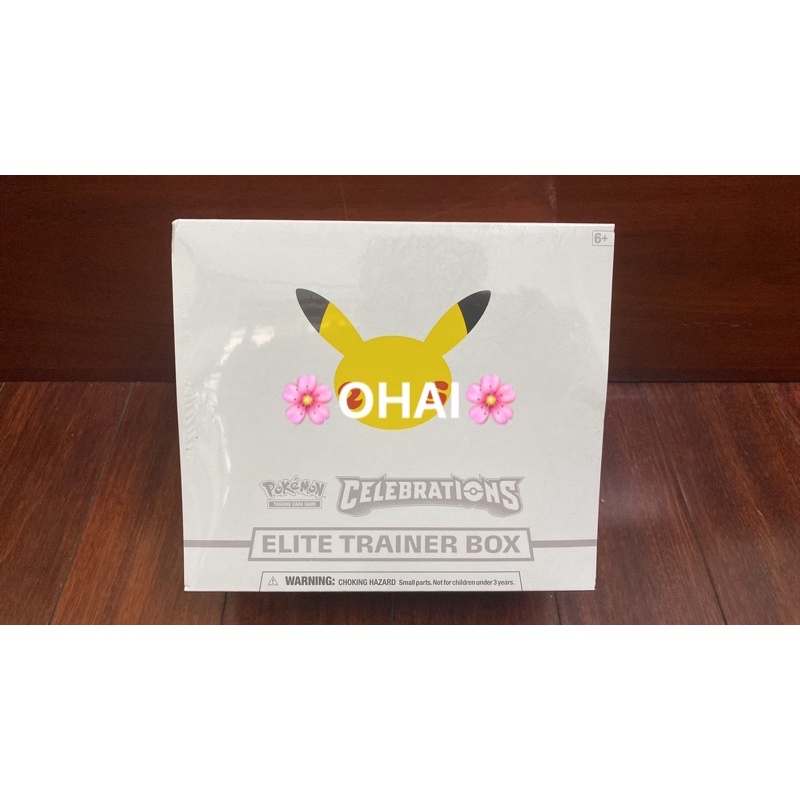 Hộp Thẻ Pokemon Elite Trainer Box Celebration Kỷ Niệm 25 Năm Chính Hãng