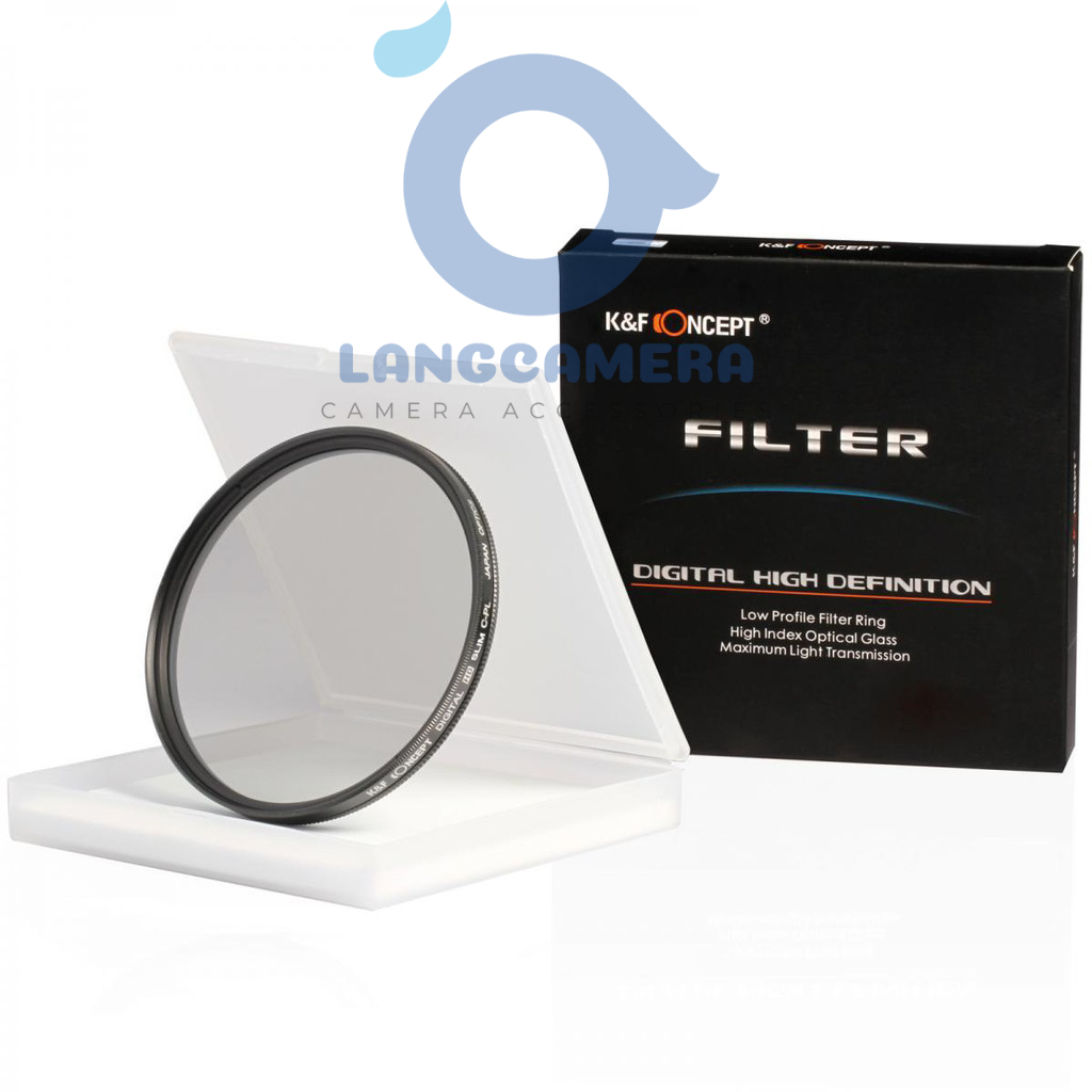 Filter CPL Chính Hãng K&F Concept - Full Size