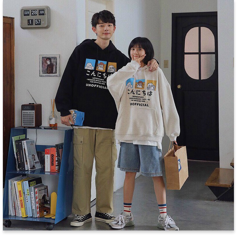 ÁO KHOÁC HOODIES NAM NỮ,THIẾT KẾ HỌA TIẾT HỢP THỜI TRANG CHO MÙA HÈ NĂM NAY LANA FASHION