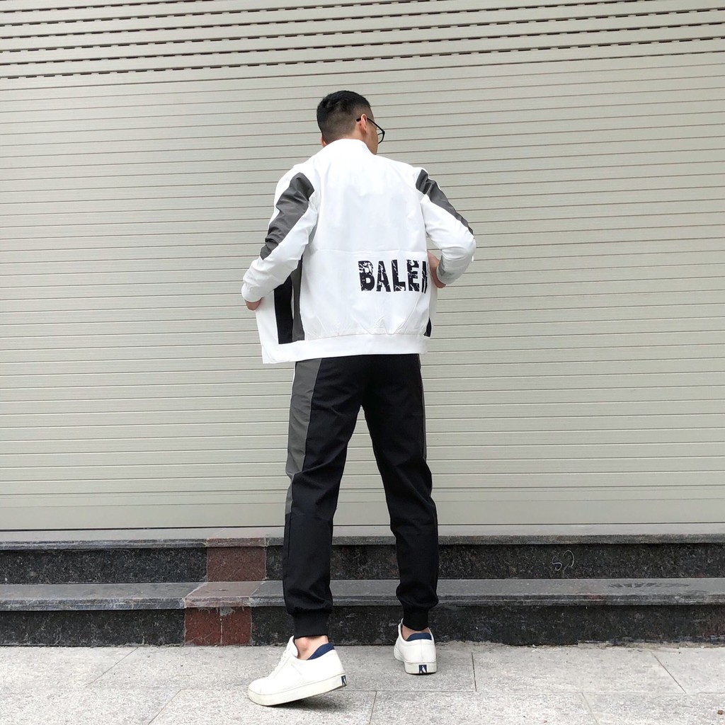 Bộ thu đông su gió thể thao kéo khóa nam BDA206 | BigBuy360 - bigbuy360.vn