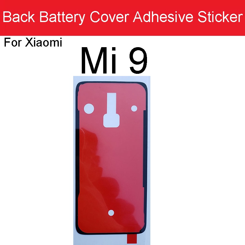 Miếng Dán Pin Mặt Sau Thay Thế Cho Xiaomi Mi 6 9 9t Mix 2s 3 / Redmi Note 7 8 K20 Pro
