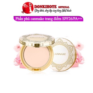Phấn phủ Canmake, phấn phủ chống nắng hộp 10 g