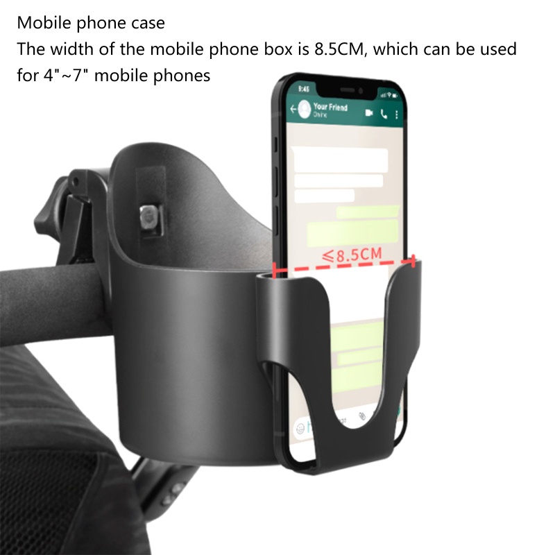 Giá Đỡ Bình Nước Gắn Xe Đẩy Em Bé Tiện Dụng