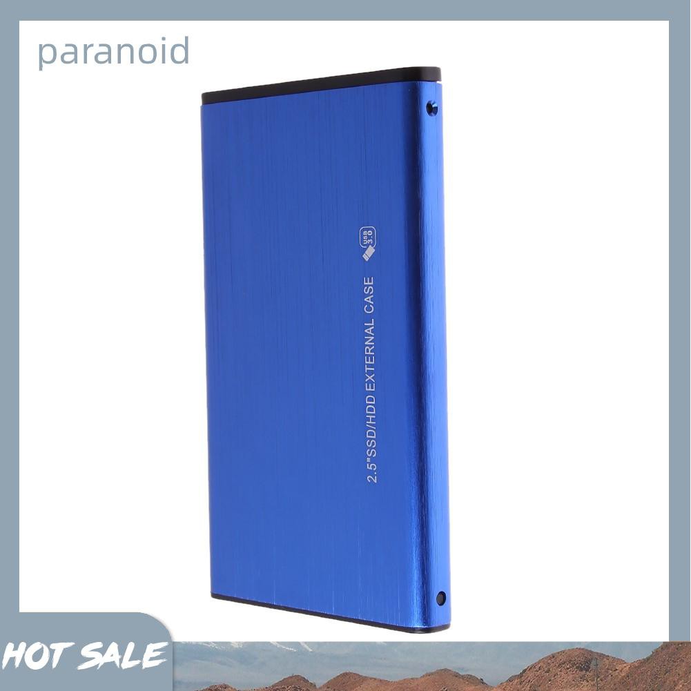 Mới Hộp Đựng Ổ Cứng Ngoài USB 3.0 2.5 "SATA HDD / SSD