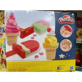 [ CAO CẤP - KHUYẾN MÃI ] Bộ Đất Nặng Làm Kem Play Doh -  E6642