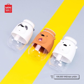 Bình nước nhựa tritan We Bare Bears