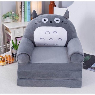 Sofa Giường - Ghế Lười Bông Hình Thú Cho Bé 3tầng - Totoro