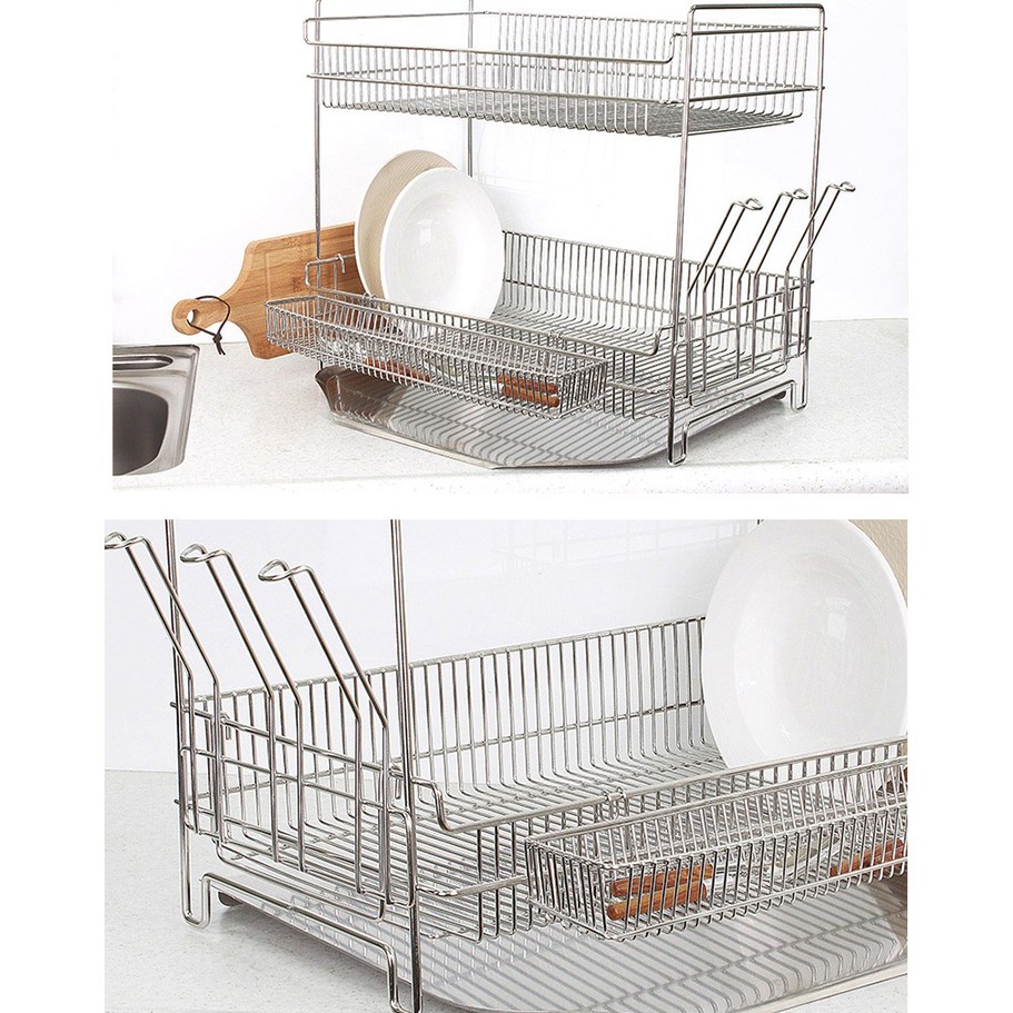 🔥KỆ ÚP CHÉN BÁT 2 TẦNG ĐA NĂNG.GÍA BÁT INOX 304.KỆ CHÉN THÔNG MINH 🔥🔥 HÀNG XUẤT KHẨU.🔥🔥 🔥🔥KỆ CHÉN HÀN QUỐC KOXINA | BigBuy360 - bigbuy360.vn