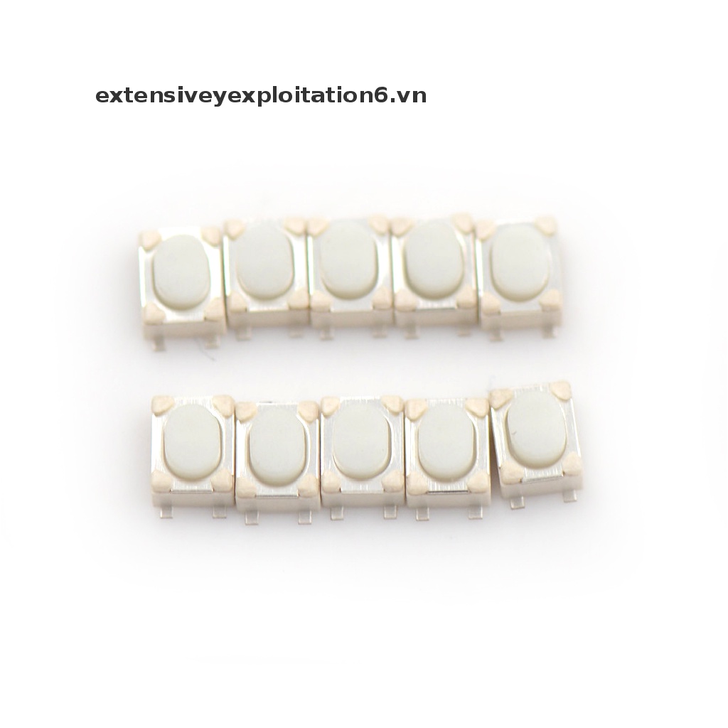 Set 4 Công Tắc Ấn 4 Chấu SMD 3 * 4 * 2.5mm E6VN / 50