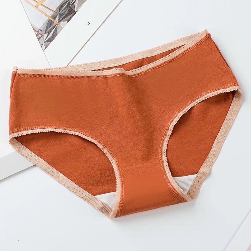 Quần Lót Cotton Sợi Bông Mềm Mịn Đa Sắc