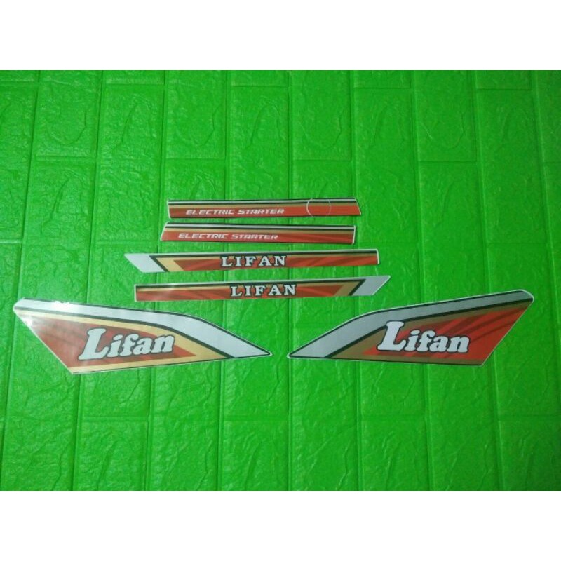 Bộ tem xe Dream LiFan