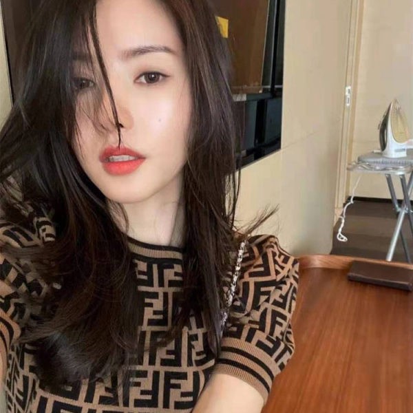 Áo Dệt Kim Ngắn Tay Dáng Ôm Thời Trang Mùa Hè Cho Nữ 822 #