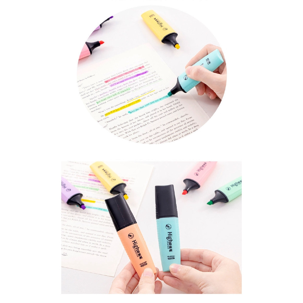 Set 6 bút dạ màu sắc đáng yêu