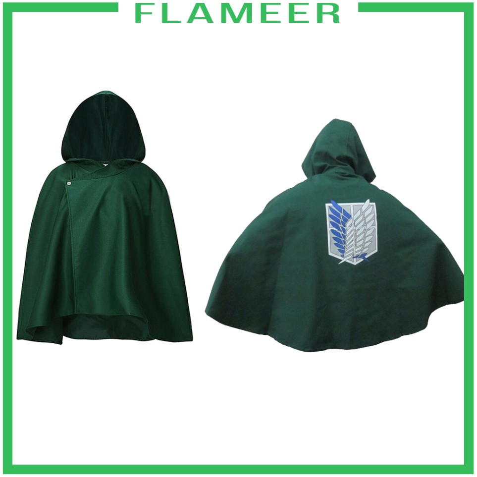 Áo Choàng Hóa Trang Nhân Vật Hoạt Hình Attack On Titan