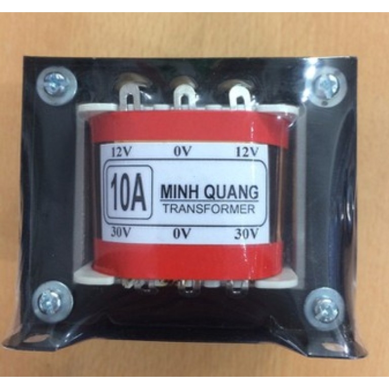 Biến áp 10A  Loại 12v_  30V Đối Xứng