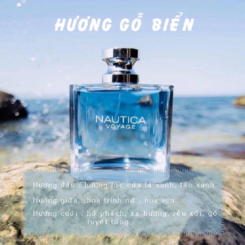 [CHÍNH HÃNG] Nước hoa Nautica Voyage - Heritage - N83 - Blue EDT 100ml người nhà US gửi về seal NEW chuẩn AUTH.