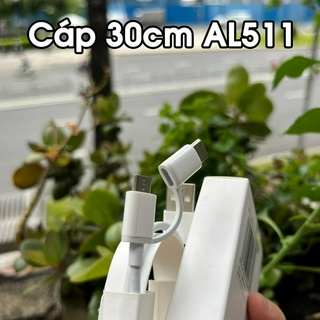 [Hỏa Tốc HCM] Cáp Zmi 2 đầu Micro USB- Type C -3a ( Dài 1m & 30cm )