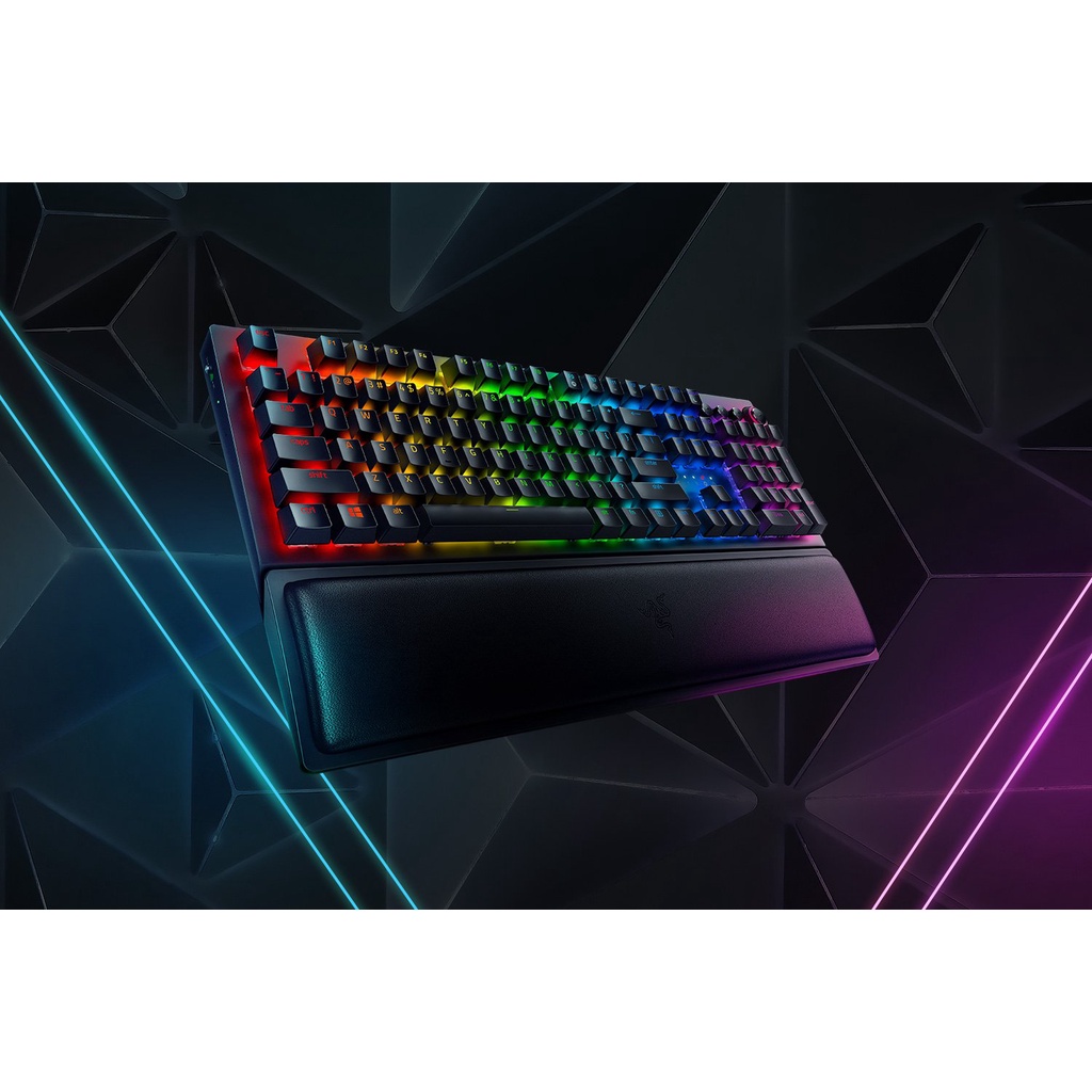 Bàn phím Razer Blackwidow V3 Pro- Không dây / USB Wireless - Green/ Yellow switch - Bluetooth - Bảo hành 2 năm