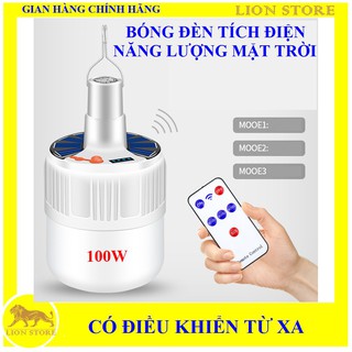 Bóng Đèn LED Tích Điện Có Điều Khiển Từ Xa