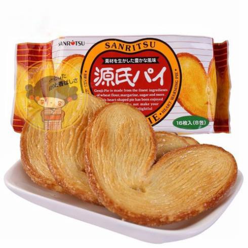 Bánh bướm Sanritsu Genji Pie gói 183gr