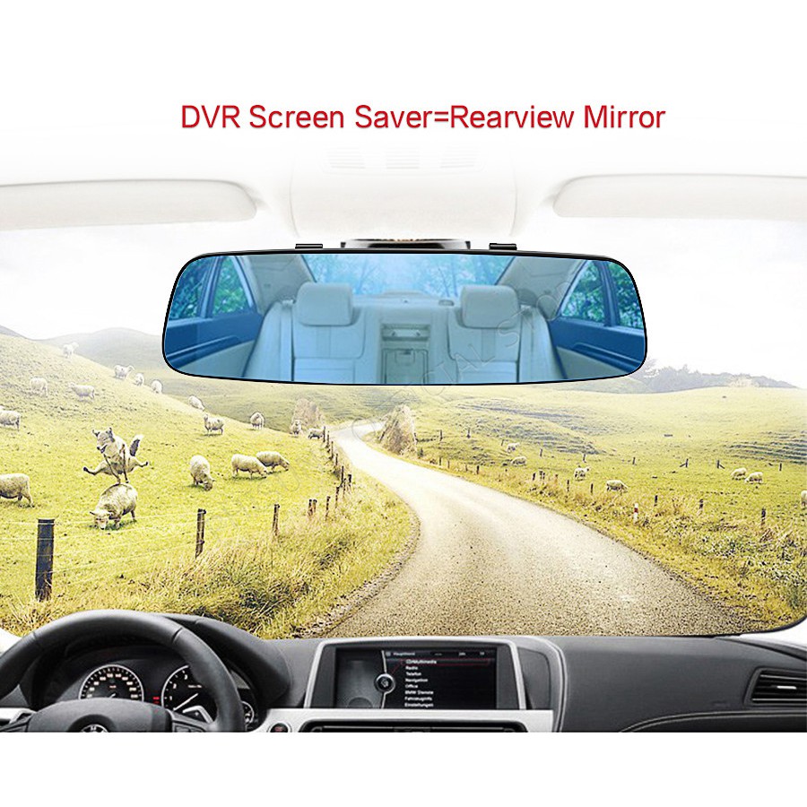 Camera hành trình Phisung E06 - 4G, 7,84 inch, FHD 1080P
