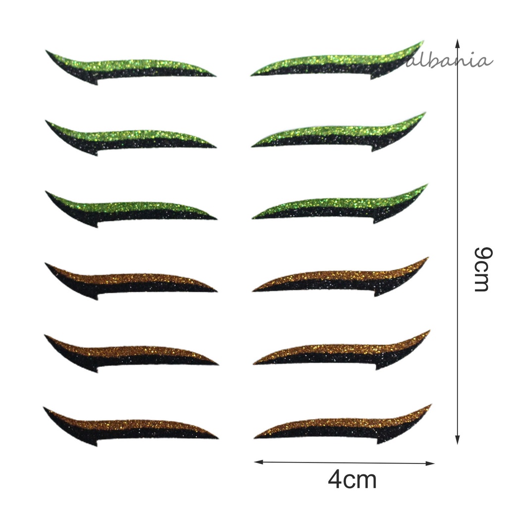 (Hàng Mới Về) Miếng Dán Kẻ Mắt / Phấn Mắt Chống Rơi Thoáng Khí Có Thể Tái Sử Dụng | BigBuy360 - bigbuy360.vn